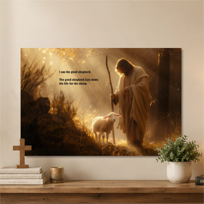 Christian canvas wall art – faith-inspired home decor gift
