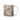 Personalized fairy photo mug — a real face on a cute cartoon Christmas fairy with a star wand and wings, printed both sides