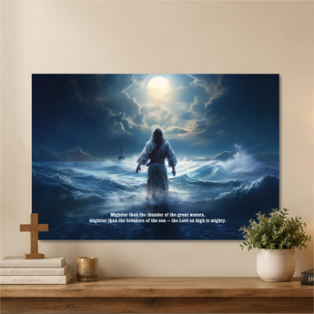 Christian canvas wall art – faith-inspired home decor gift