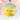 Personalized pet memorial star-shaped acrylic ornament with a bright rainbow and golden paw print, engraved with the pet's name and dates
