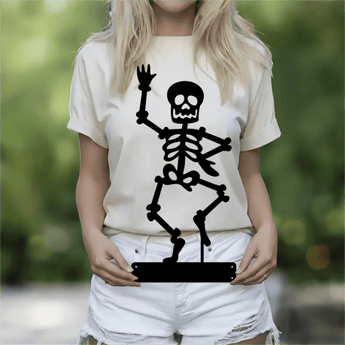 Hanging Skeletons Metal Sign
