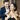 Romantic moment of husband surprising wife with gold necklace – perfect anniversary or Valentine’s Day gift idea