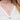 Elegant white gold round pendant necklace with sparkling cubic zirconia—perfect gift for wife, girlfriend, or special occasion.