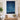 Starry Night dog memorial poster styled on a wall in a warm home setting