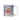 Personalized bunny face-swap mug held in hand