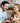 woman giving luxury watch gift box to smiling man with personalized message card for future husband