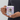 Personalized Polar Bear pet Christmas mug – close-up of the custom pet photo-face polar-bear design.