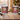 Personalized Santa Christmas photo-face mug beside a decorated tree