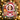 Personalized Mrs Claus Christmas ornament in clear acrylic — a real photo face on a cute cartoon Mrs Claus body baking in a cosy kitchen, on a red ribbon