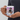 Personalized Snowman pet Christmas mug – close-up of the custom pet photo-face snowman design.