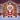 Personalized Santa Christmas ornament in clear acrylic — a real photo face on a cute cartoon Santa body, on a red ribbon